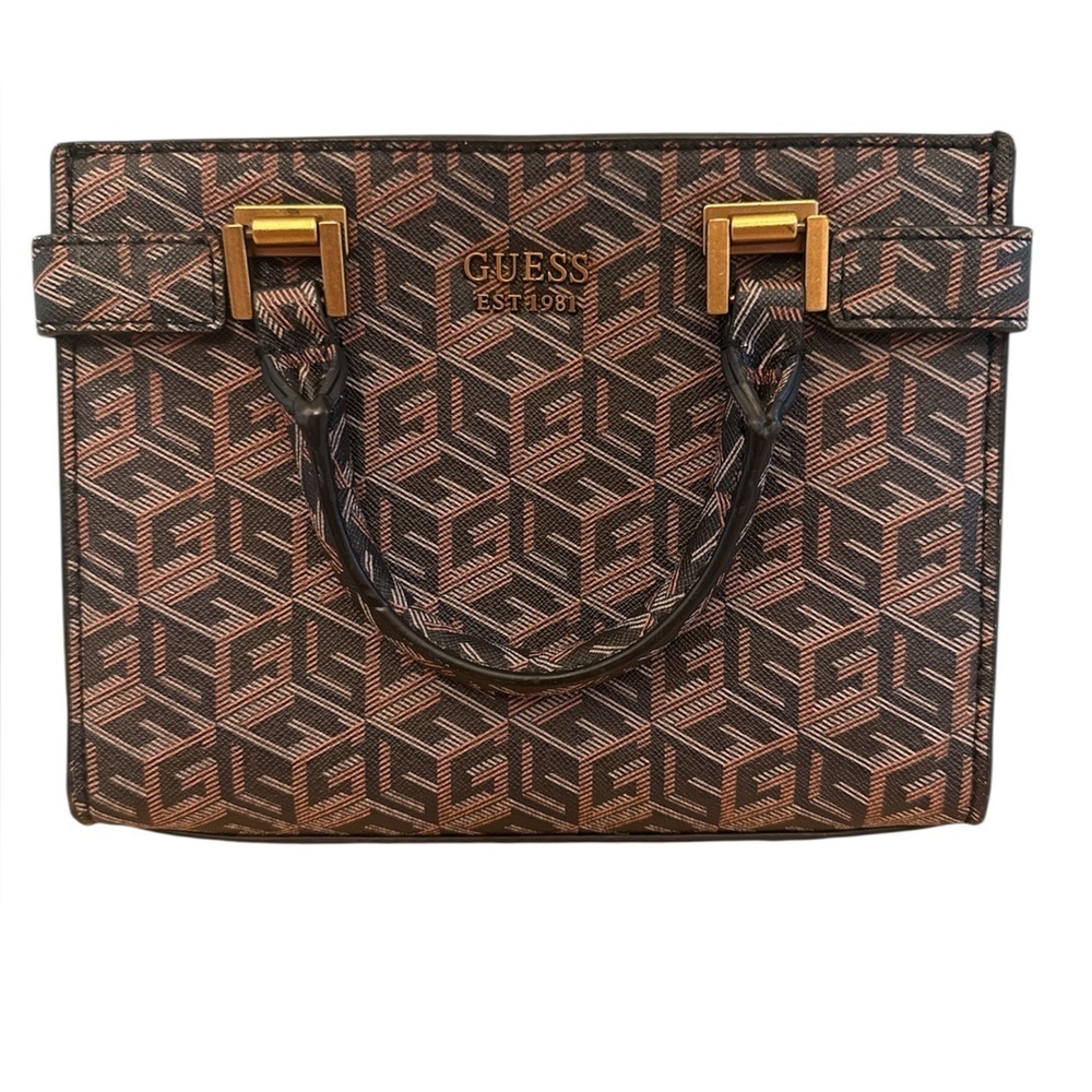 Guess ATENE MINI SATCHEL Womens Handbag